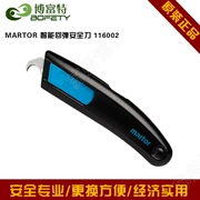 Máy cắt martor chính hãng của Đức martor số 16002.02 Máy cắt an toàn phục hồi thông minh - Công cụ Knift / công cụ đa mục đích