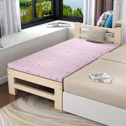 Twins chống lại giường 200 * 90cm giường ngủ Diên Biên hàng rào của trẻ em 180 * 80cm200 * 50cm giường ghép - Giường