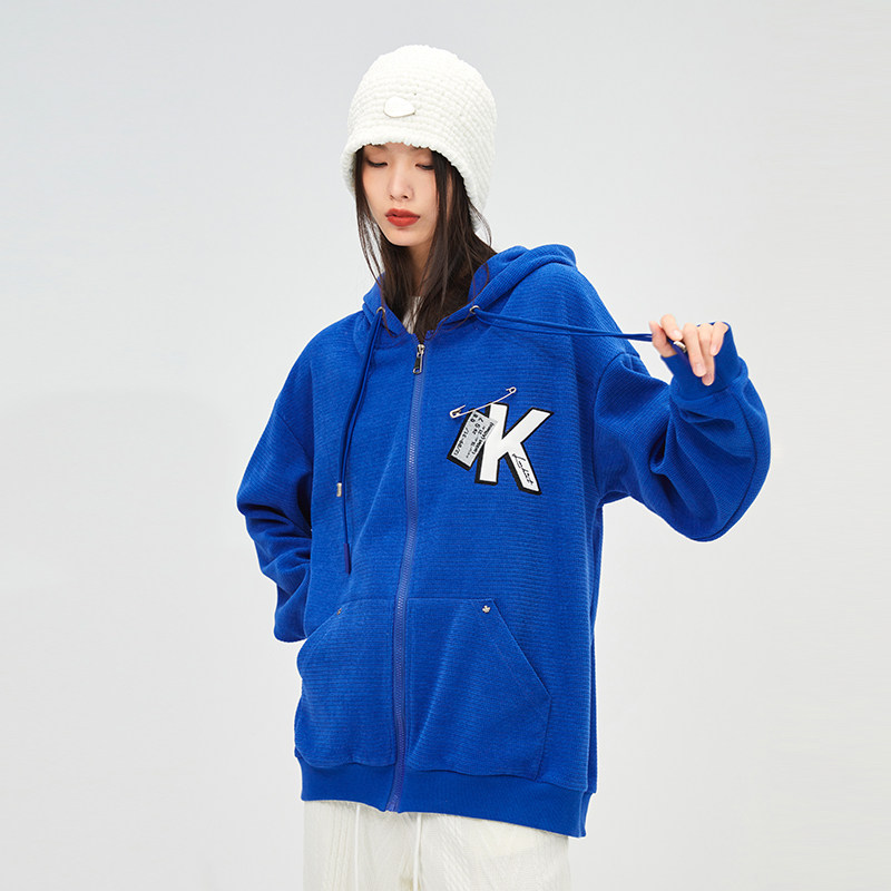 LKONE original design tide Waffger jersey sweater casual coat for men and women 2022 new couple in spring