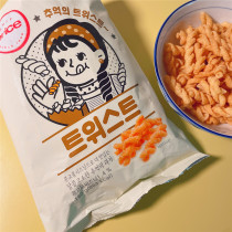 Bagged twist snacks Korea imported biscuit onlyprice solid crisp good taste 160g small package