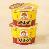 Карри мгновенная лапша ферма сердце карри Uwin -хладнокровная лапша 103G Импортная рамена Бесплатная приготовление пищи -основная пищевая продукция корейская закуска корей