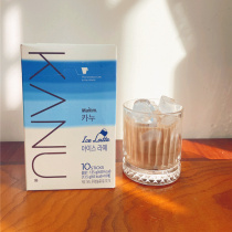 Iced coffee Ice American Coffee Instant Coffee Strip 3in1 Korea kanu Mai Xin Leng Che Coffee Kong Liu