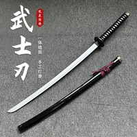 Taidian Samurai Blade Blade East Ocean Draw Sword с ножом с помощью Tang Hengdao деревянный меч Древние детские детские игрушки бамбук деревянный меч
