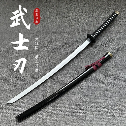 Taidian Samurai Blade Blade East Ocean Draw Sword с ножом с помощью Tang Hengdao деревянный меч Древние детские детские игрушки бамбук деревянный меч