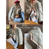 Atelier Onepire | бирюзовый | Сосновый кипарисовый зеленый тяжелый работник кожаный кожа кролика хлопок хлопка хлопка