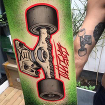 Retro skateboard oldshool style rock skateboard double up professional whole board for men and women children for beginners
