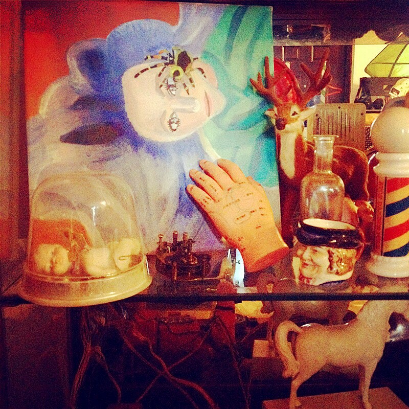 Gothic retro dark western pure hand-painted oil painting