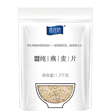 阴山优麦早餐纯燕麦片400g[10元优惠券]-寻折猪