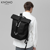 KNOMO British style KEW travel backpack Q backpack mens outdoor super large travel personality trend casual bag