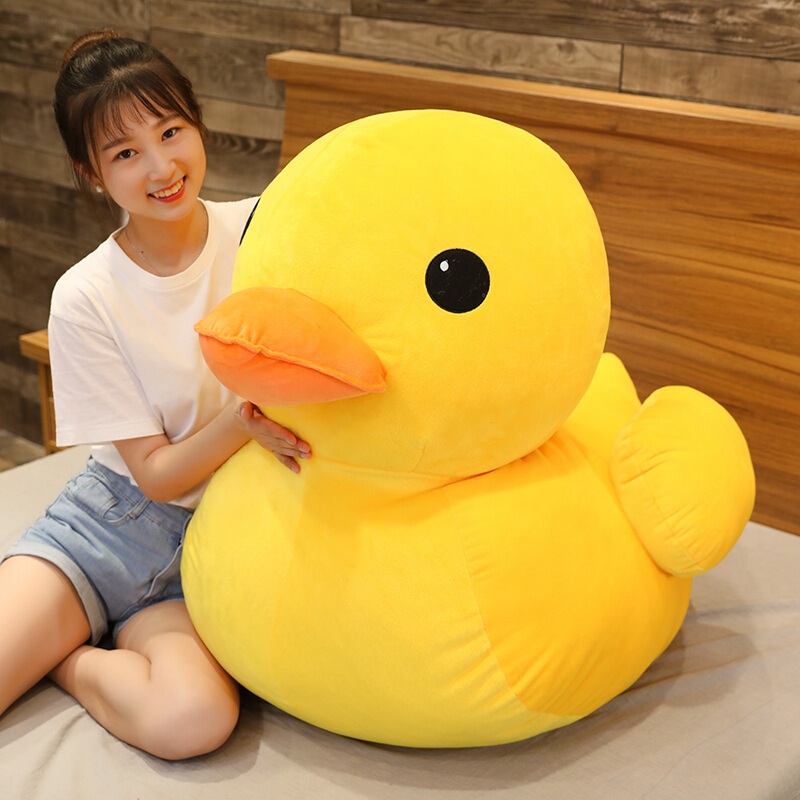 Little Duck, Little Yellow Duck Toy, Big Yellow Duck Plush Doll, Duck Sleeping Pillow, Children's Doll, Rag Doll, Baby