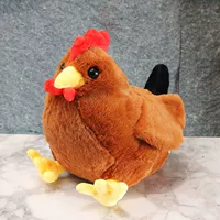 Милая плюшевая игрушка, детская тряпичная кукла подходит для мужчин и женщин, петух, подарок на день рождения