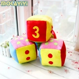 Игральные кости, плюшевая подушка, игрушка, детская цифровая кукла, учебные пособия