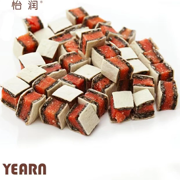 Pet Beauty Hair Snacks Yirun Healthy Yangyuan Dog Snacks Pastoral Rubiks Cube Dog Cod Black Sesame Beef - Đồ ăn vặt cho chó