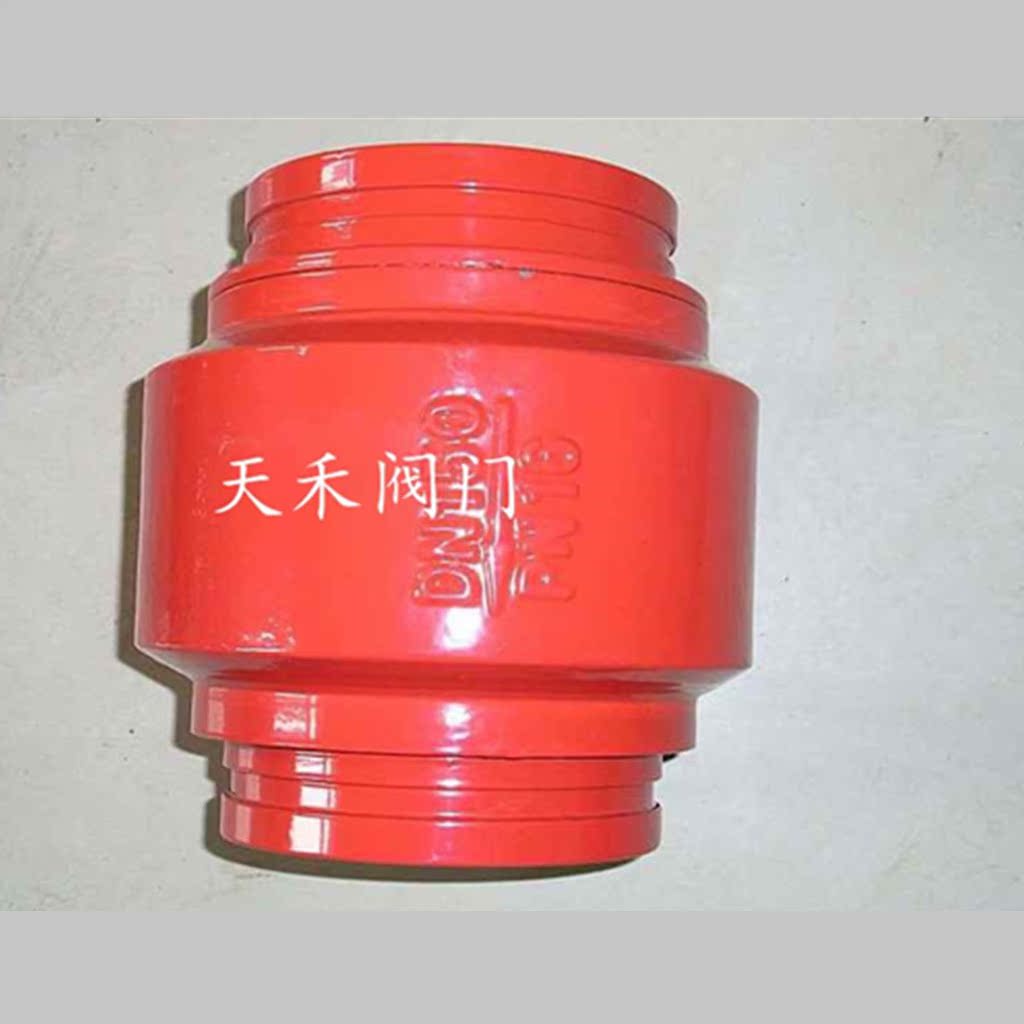 H81X-10 16 groove silencer check valve Fire special groove check valve Clamp check valve