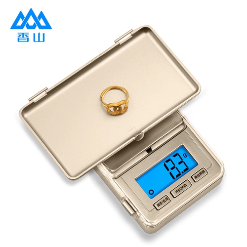 香山 Точные золотые электронные весы, высокоточное портативное точное ювелирное украшение