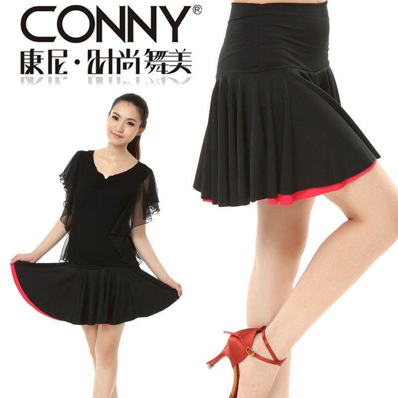 Conny Cowboy just fights cow-lomba short skirt skirt square summer Latin dress