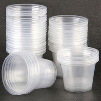 Candle windproof cup Romantic confession package Candle cup Disposable try plastic concentrated bleaching wax rose bottom cup