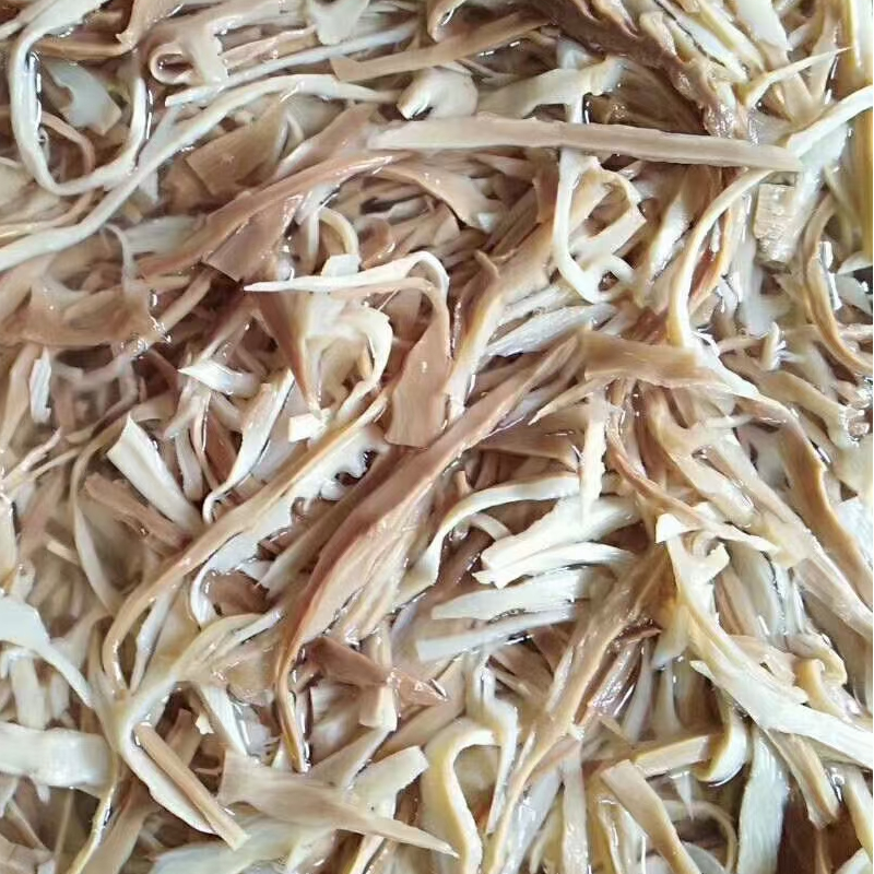 Two packs of tender asparagus tips wet shoots free from brewery Hunan special produce farmhouse homemade dry stock bamboo shoots dry roasted shoots silk Xiangdish