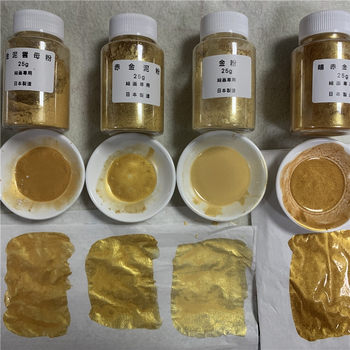 Red gold clay powder buddha statue imported from japan with outline and outline