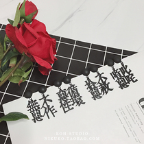 EOH Original Design - Li Yuchun Same Style Wicked No Evil Alloy Stud Earrings Chinese Style