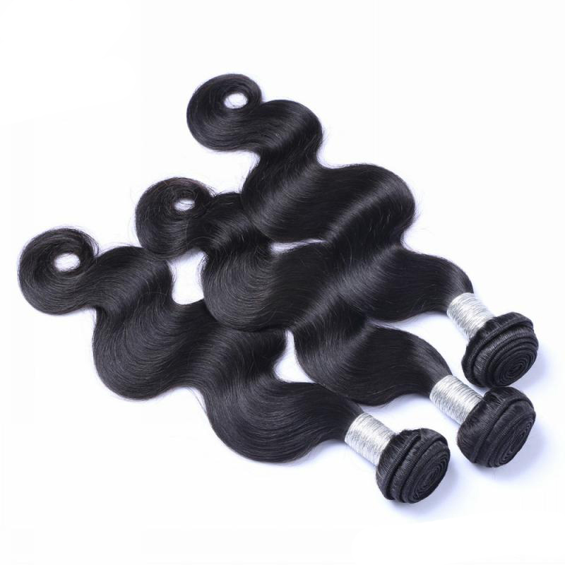 9A body wave hair curtains brazilian hair weave human hair extensions-T