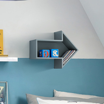 Childrens room decoration storage rack wall arrow creative sales office model room boys room wall decoration rack
