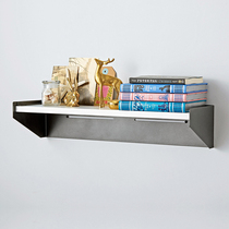 Model room wall shelf storage rack creative iron TV background wall childrens room wall storage decorative rack