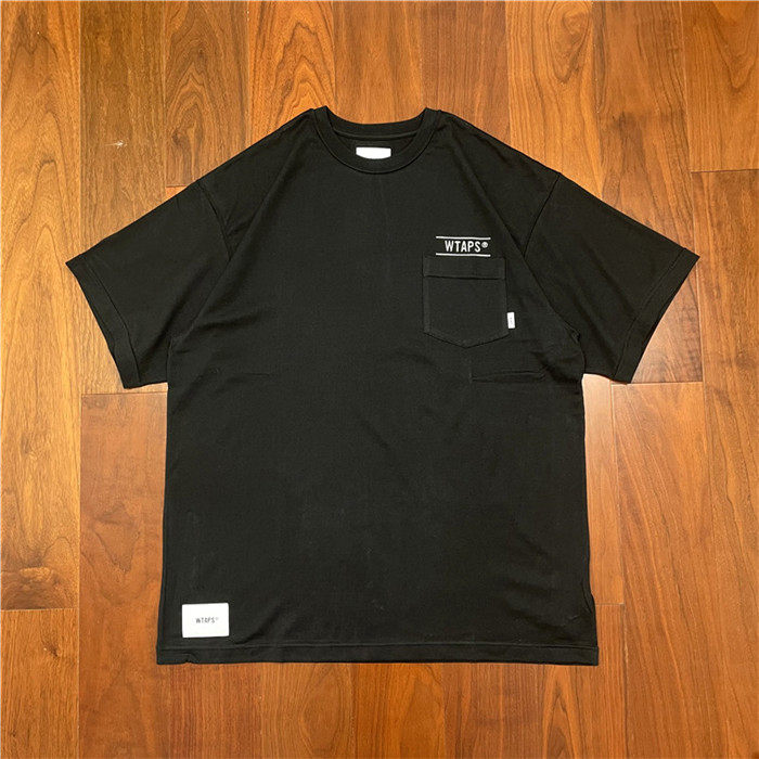 WTAPS 23SS SAC 02 SS POCKET TEE BLACK XL｜トップス