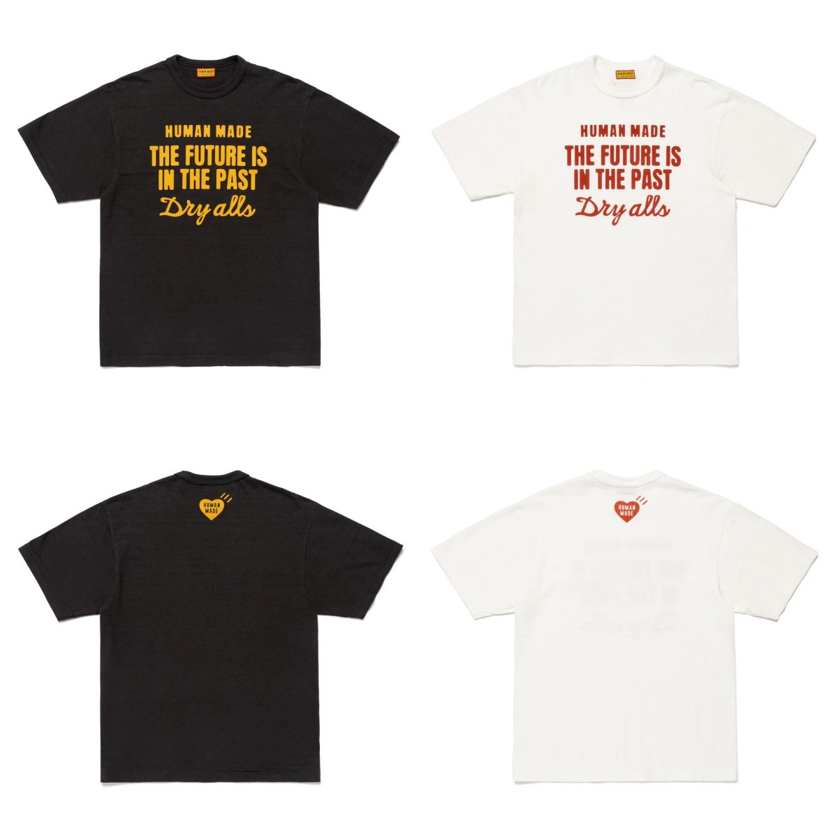 25aw 新品未使用 HUMAN MADE Color T-Shirt 2XL 国仓HUMAN MADE GRAPHIC T-SHIRT 25AW爱心字母鸭子老虎熊短袖T恤评价