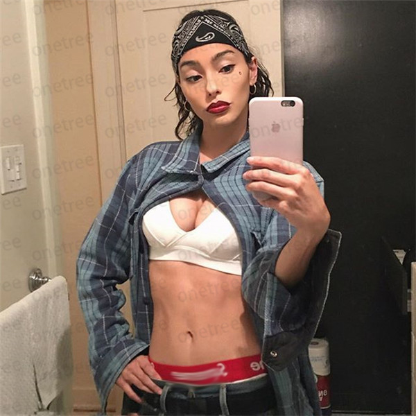 A tree spot Supreme Boxer Briefs pure cotton safety pants Underpants Single Piece Four Corner Pants