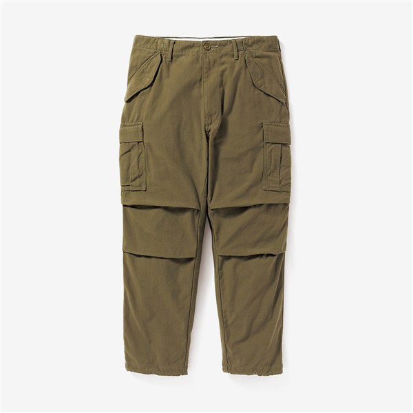 (NICHIKURA)ICHIKI DESCENDANT D-65M SATIN TROUSERS POCKET PANTS 19AW