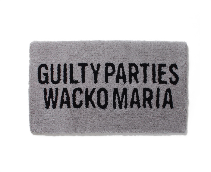 WACKO MARIA MAT letter LOGO Home Mat Carpet Door Decoration 22SS