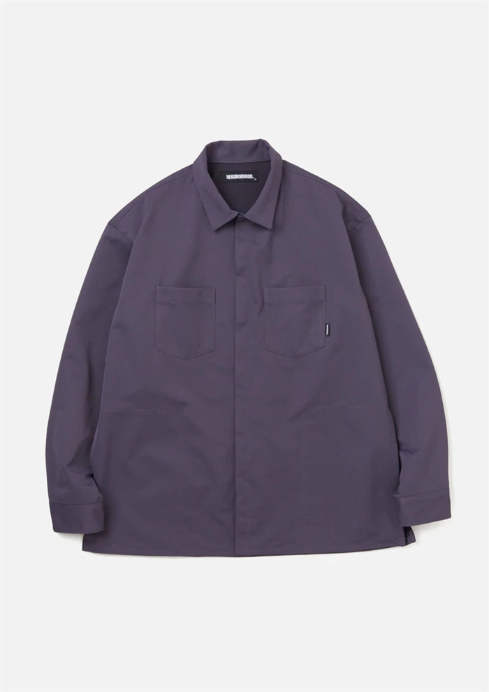 Neighborhood PLAIN E-Shirt LS absorption speed dry two bags of shirt 22SS