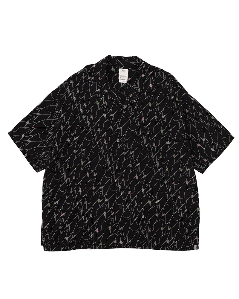 One tree VISVIM WALLIS SHIRT S rayon short sleeve SHIRT 21AW