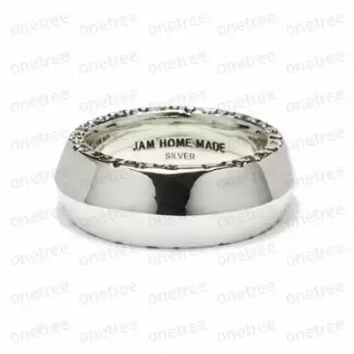 YISHU JAM HOME MADE M SILVER RING(JNS559SM)