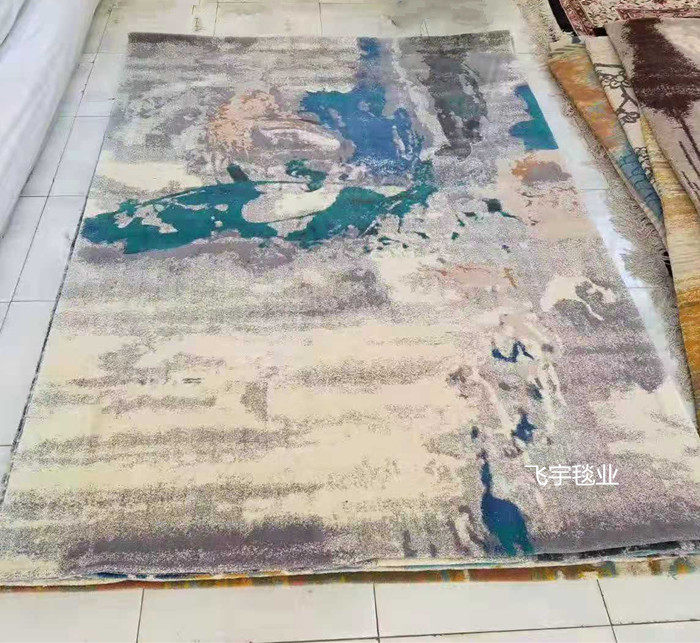 товар из китая 优质新毛客厅地毯 书房茶几卧室地毯 家居家用装饰地毯纯羊毛地毯 Feiyu