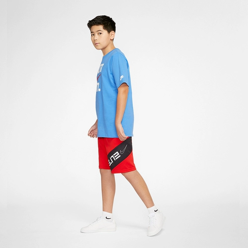 Nike, дышащая хлопковая мягкая летняя футболка для мальчиков, подходит для подростков