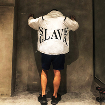 MAXPOWER Tide Brand Fitness Light Wing Sports Mens Coat Loose Breathable Sunscreen Clothes Summer Pullover Sweats