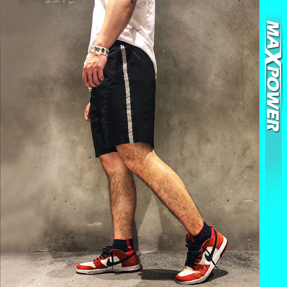 MAX POWER NEW PRODUCT ORIGINAL SUMMER BOOMER Embroidery Sports Fitness Shorts Men Loose Running Training 50% Pants