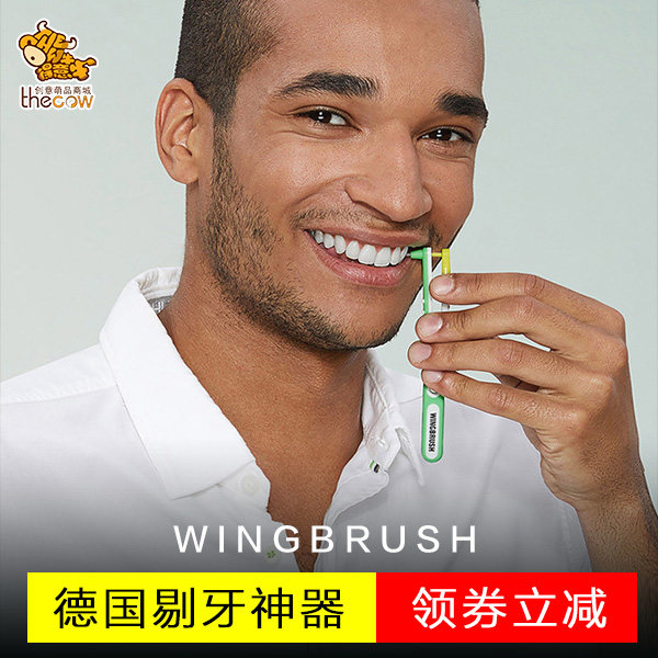 WINGBRUSH Germany Toothy God Device Portable Home Cleaning Oral Dental Stitch Cleaning Dental Floss Rod toothbrush