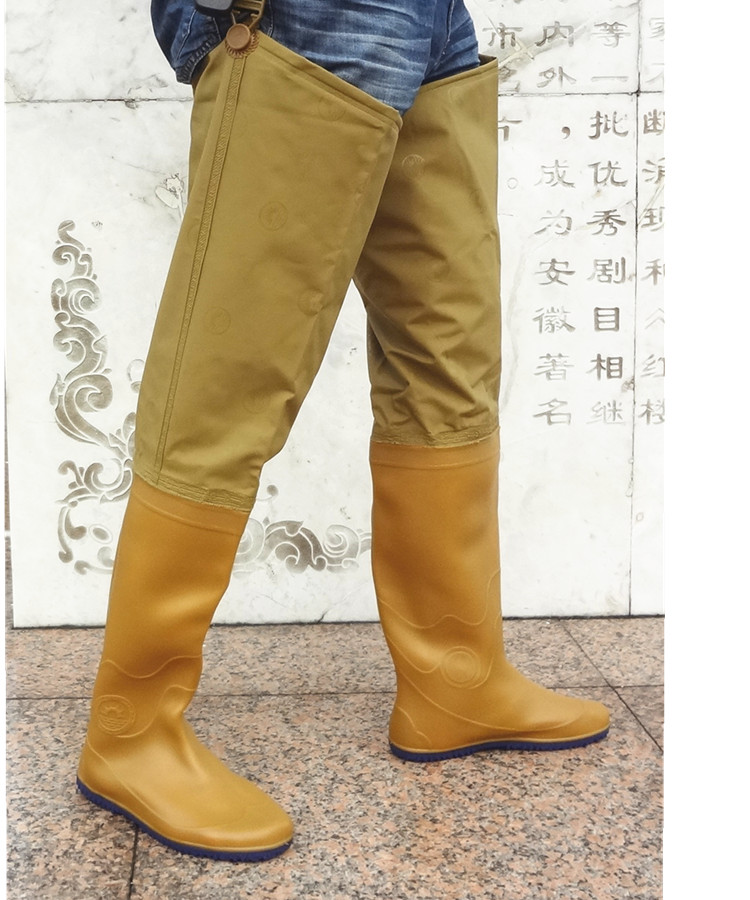 Chaussures - bottes caoutchouc homme - semelle tendon - Ref 963582 Image 7