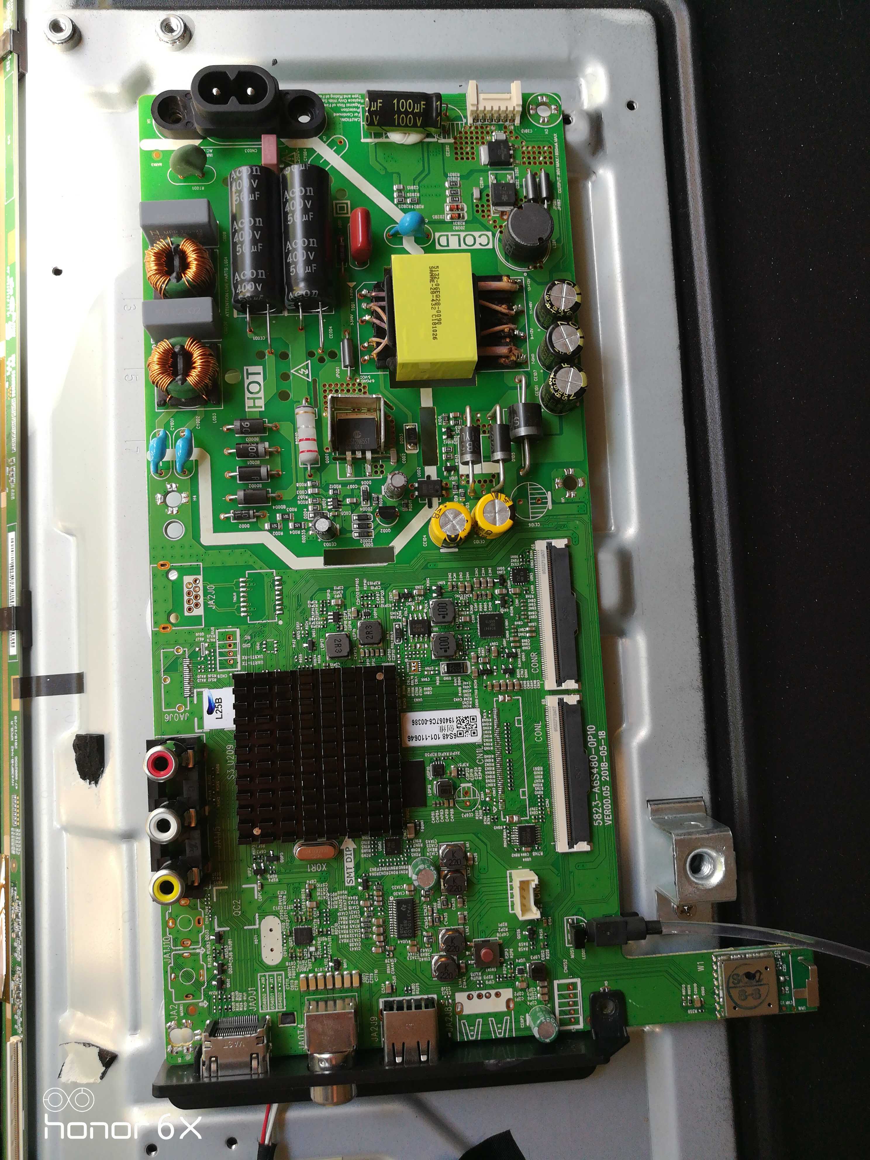 Skyworth 43X6 motherboard 5823-A6S480-0P10 screen RDL430FY (BN0-001)