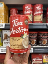 Spot Canada Tim Hortons Classic Aroma Style Vanilla Capuccino Instant Coffee 454 gr
