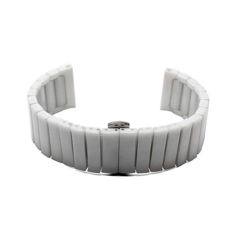 72H出貨 佳明 Vivoactive 4 手錶帶 陶瓷錶帶 智能手錶帶 替換腕帶 一株陶瓷手錶帶 時尚簡約 22MM 商務型手錶帶