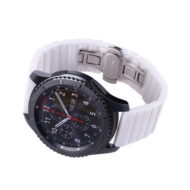 72H出貨 佳明 Vivoactive 4 手錶帶 陶瓷錶帶 智能手錶帶 替換腕帶 一株陶瓷手錶帶 時尚簡約 22MM 商務型手錶帶