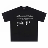 Дэвидбоуи королева 260 грамм тяжелого хлопка!Beatles и Rock Bands Targing Short -Sleeed T -Fork