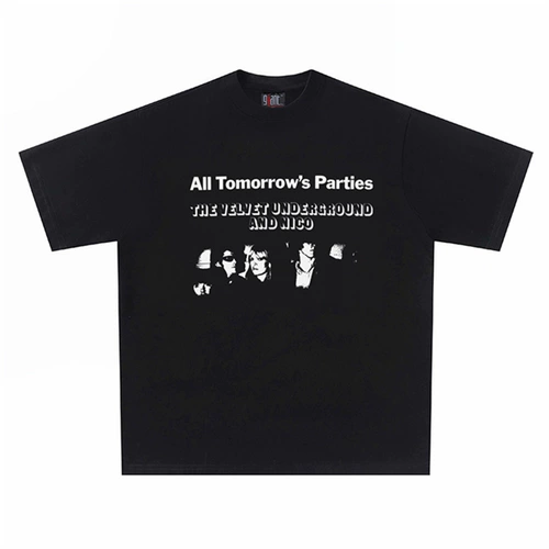 Дэвидбоуи королева 260 грамм тяжелого хлопка!Beatles и Rock Bands Targing Short -Sleeed T -Fork