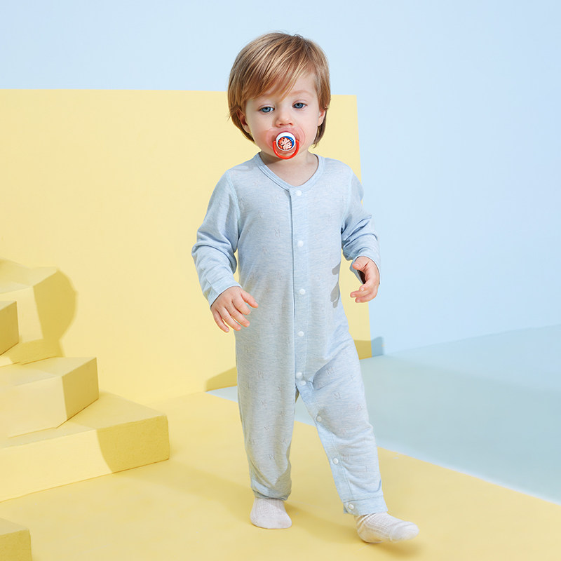 Aimeraimer baby plant cool long sleeves with scrawling coat AB2452581