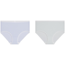 (Pack of 2) Aimu 24SS Soft Cotton Underwear Womens Cotton Comfortable High Waist Boxer Briefs AM239931