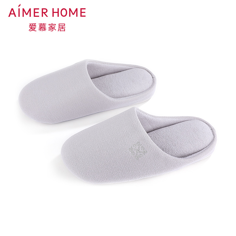 AIMERaimer homeAIMER Home Romantic Chirim Embroidery Men's Home Shoes AH960722